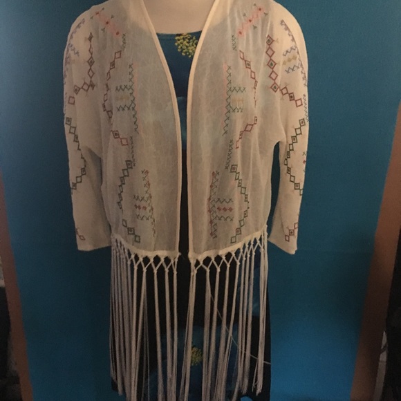 Southwest Print Kimono - Picture 5 of 5